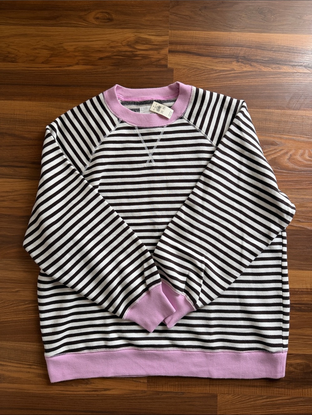 Striped sweatshirt